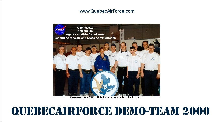 QAF Demo Team - Bagotville 2000