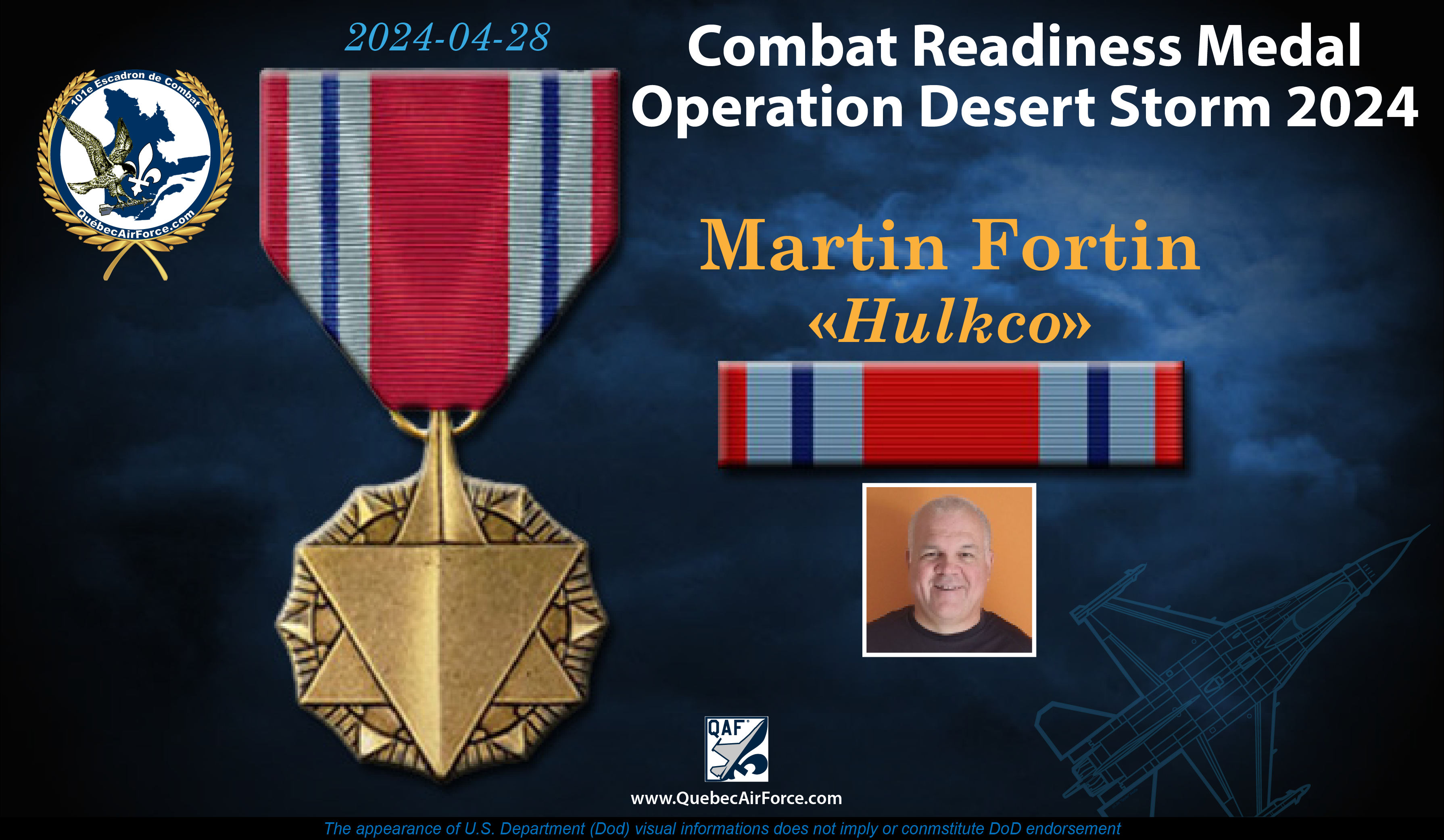 QAF Combat Readiness Medal