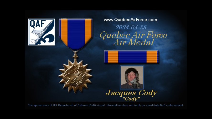 OP DESERT STORM 2024 - AFAM Medal Cody