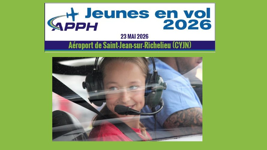 Jeunes en vol 2026 - APPH