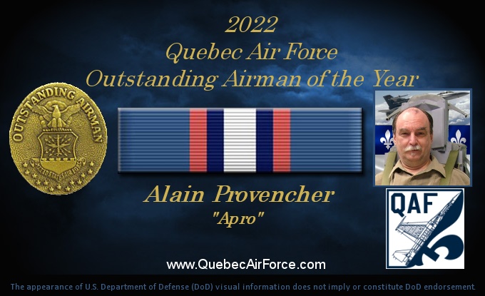 Médaille QAF Airman Of The Year 2022