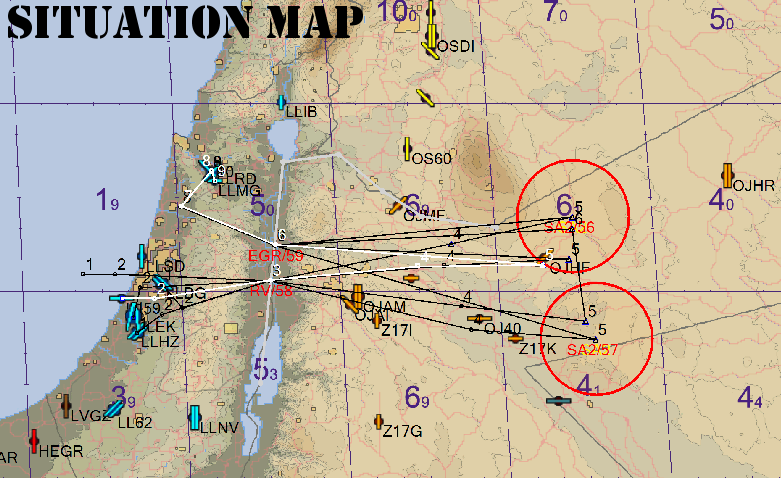 Situation map