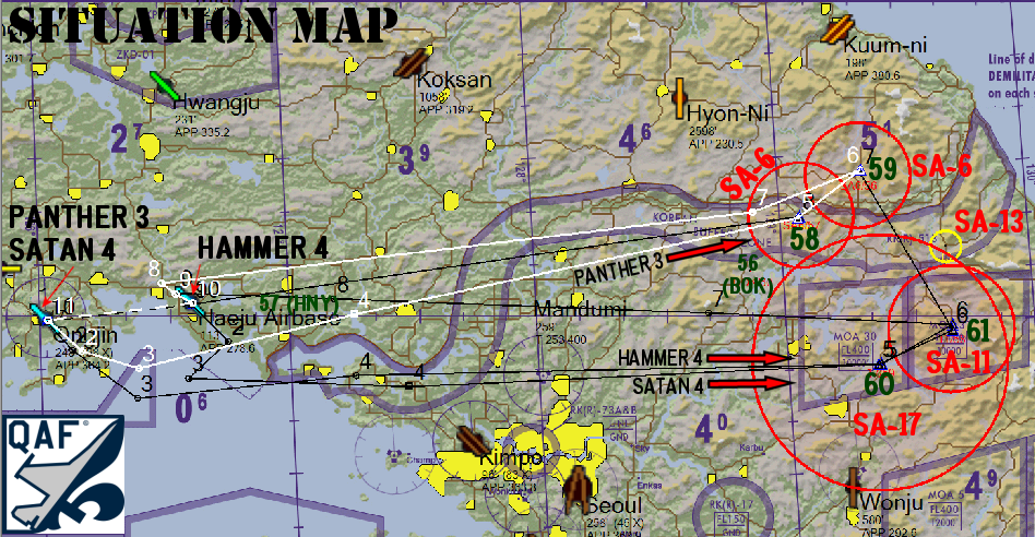 Situation map