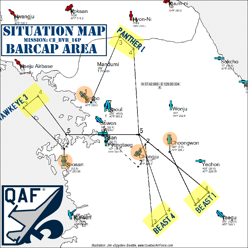 Situation map