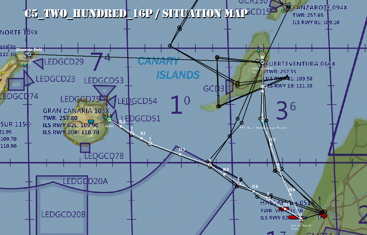 Situation map