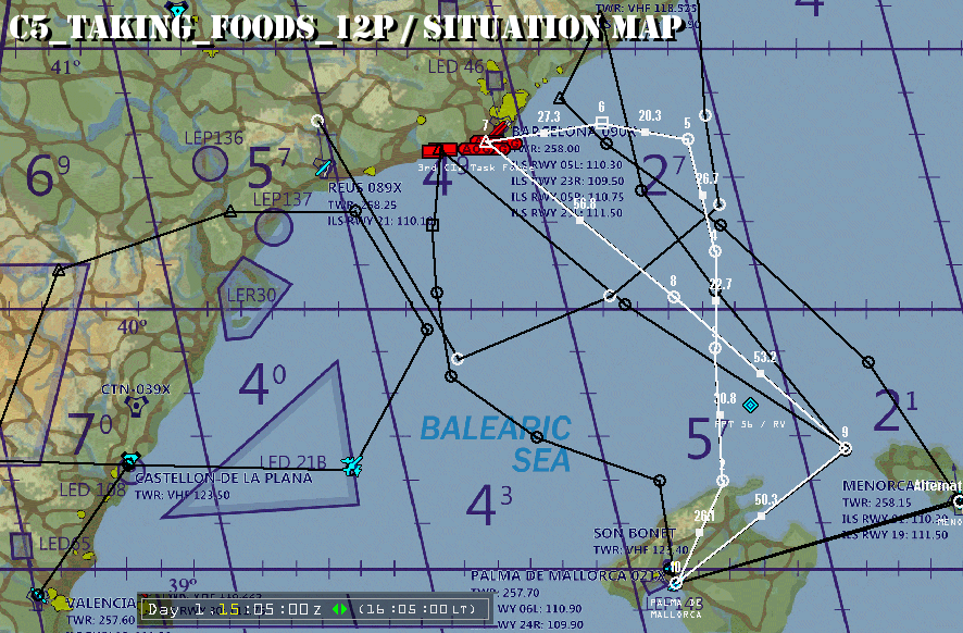 Situation map