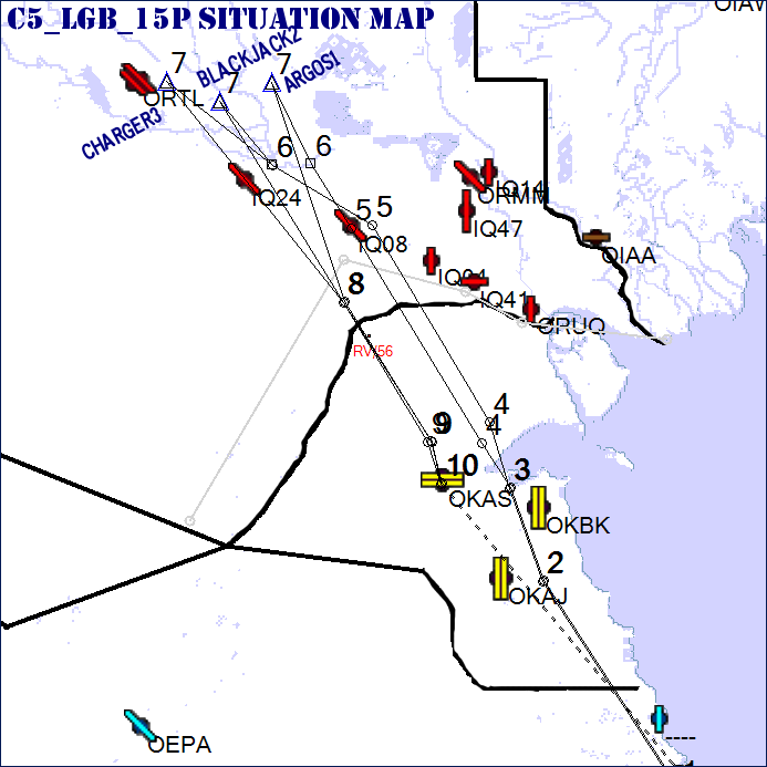 Situation map