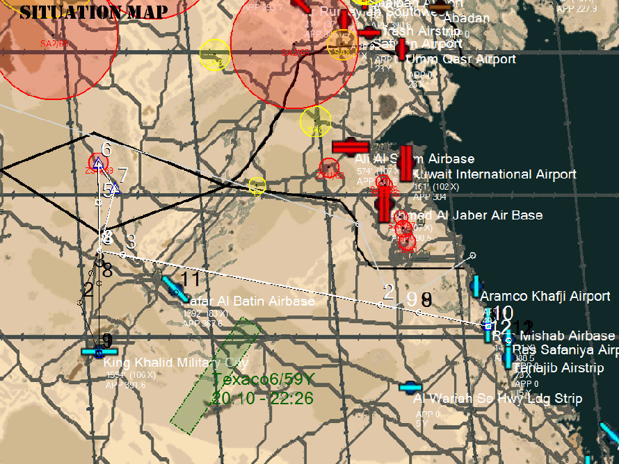 Situation map