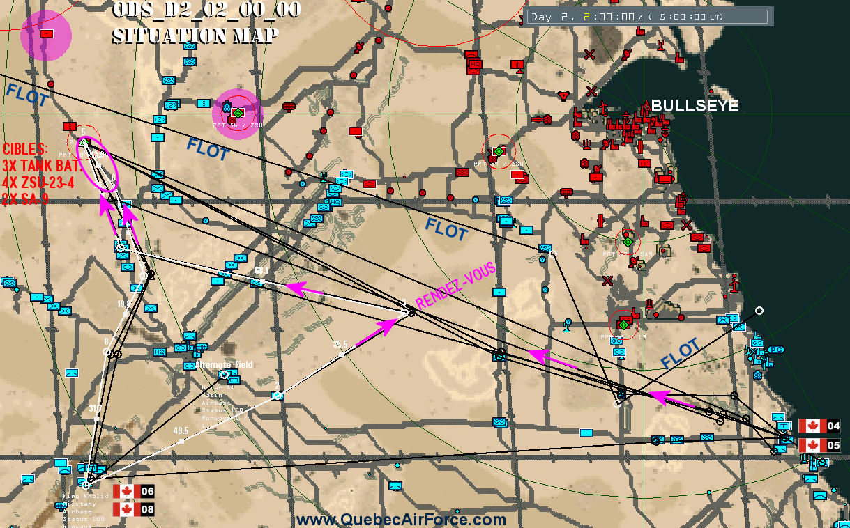 Situation map