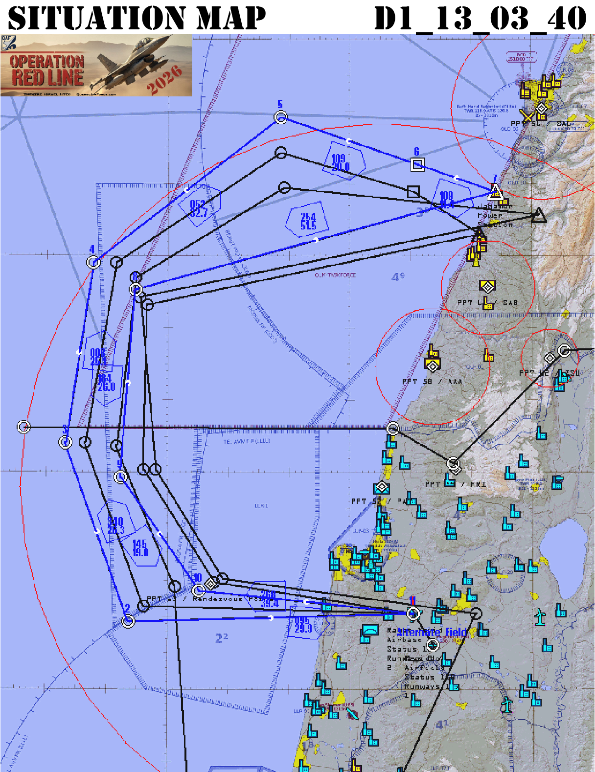 Situation map