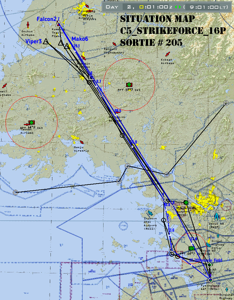 Situation map