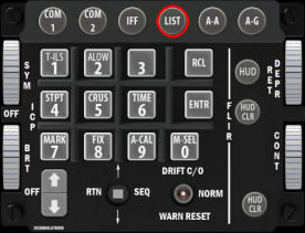 ICP LIST Mode - Étape 5a