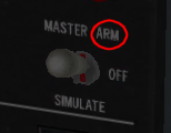 MASTER ARM = ARM