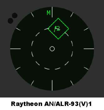Raytheon RWR ALQ/AN-96V1