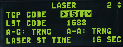 Config LASER TGP Code - Étape 1.03