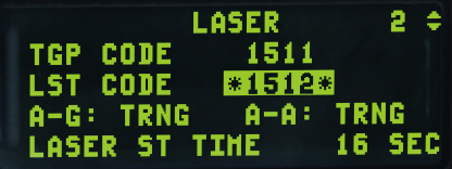 Config LASER LST Code - Étape 1.04