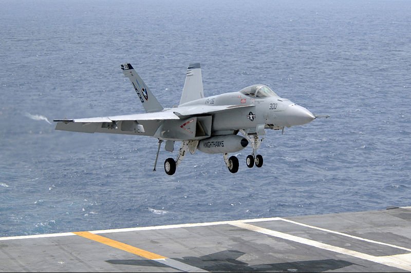 FA-18 Carrier Landing