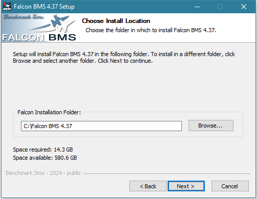 Installation BMS 4.37.0