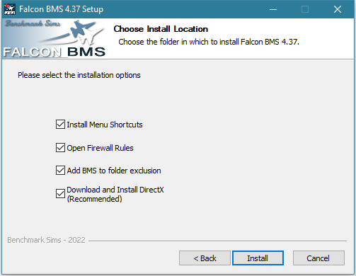 Installation BMS 4.37.0