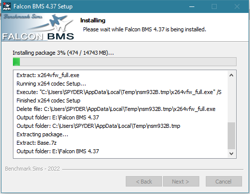 Installation BMS 4.37.0