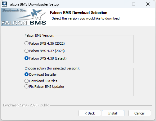 Installation BMS 4.38.1
