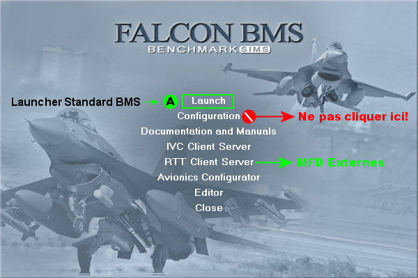 BMS Launcher Standard Menu