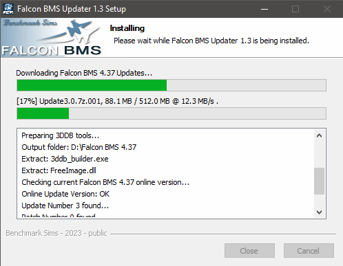 Downloading Falcon BMS 4.37 Updates...