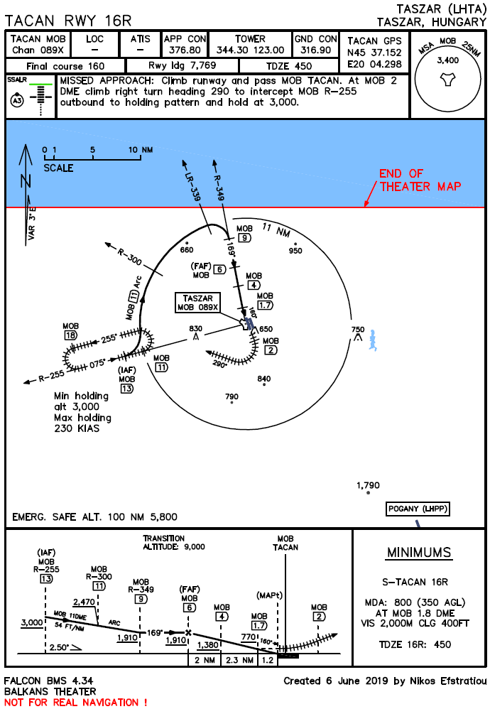 ILS/DME RWY 16R