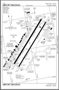 Nellis AFB (KLSV) airport diagram