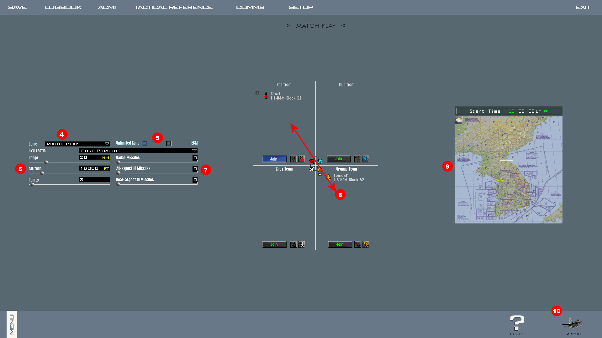 Options MatchPlay