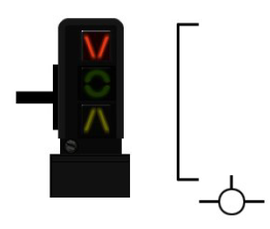 AOA en dessous / below = Augmentez votre vitesse, vous êtes trop lent AOA en dessous / below