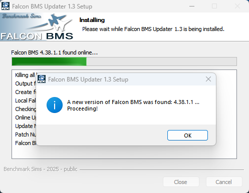 Falcon BMS Updater 1.3 Setup