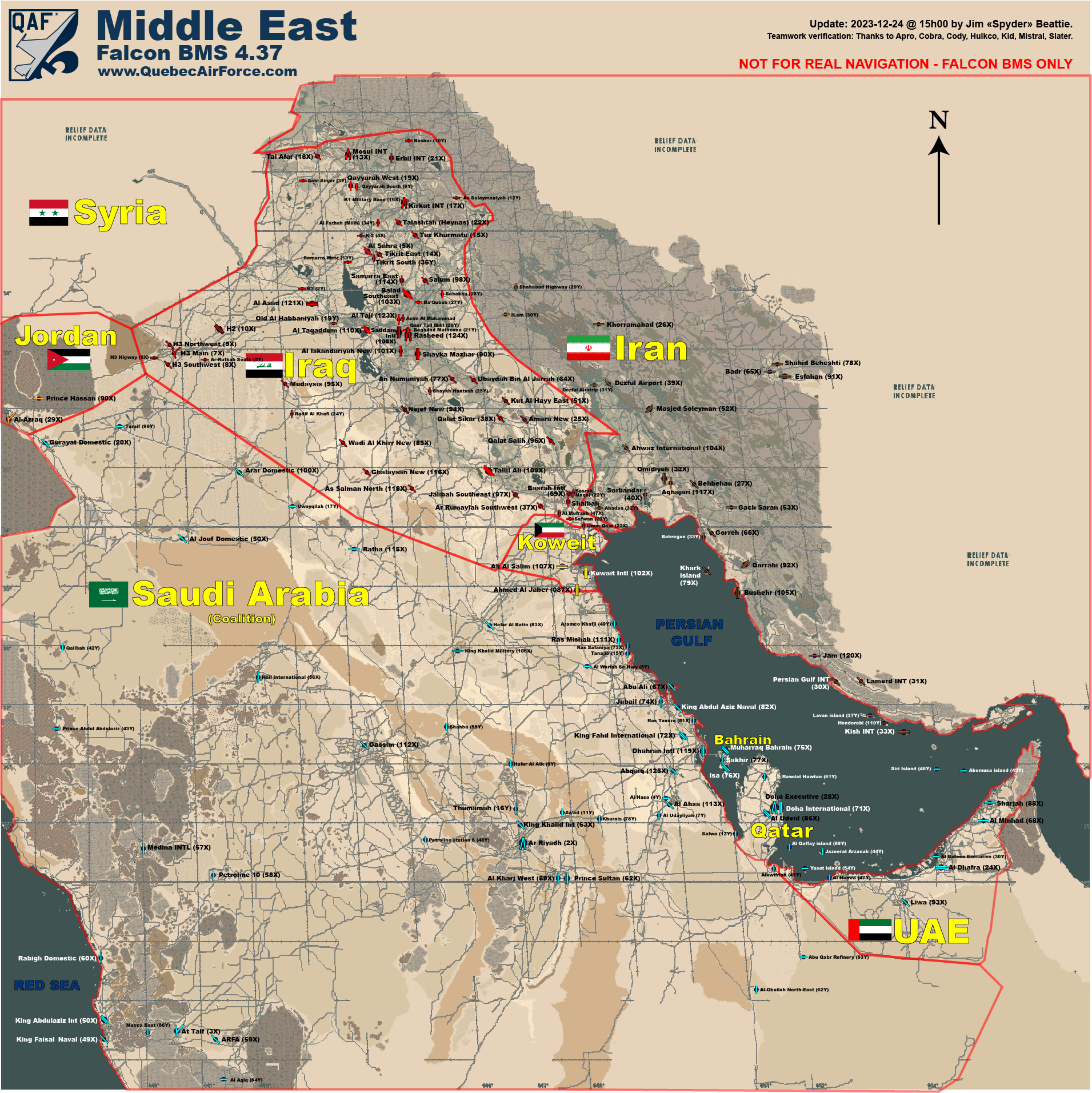 Middle East Map